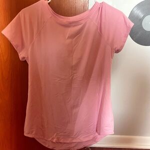 All In Motion Pink Athletic Tee Women's Small
